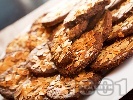 Рецепта Какаови бисквити с фъстъчено масло и бадеми